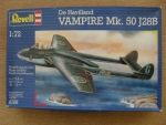 Thumbnail REVELL 4108 DH VAMPIRE Mk. 50 J28B